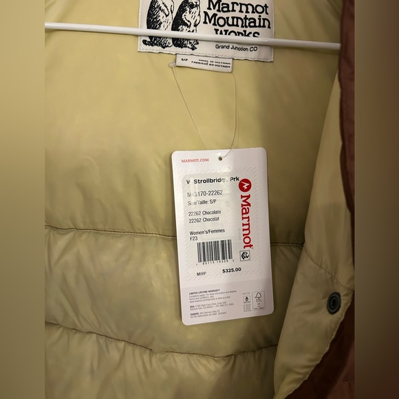 Brand New with tags Marmot Strollbridge down parka - Picture 8 of 10